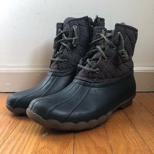 Sperry Women’s Saltwater Quilted Duck Boots